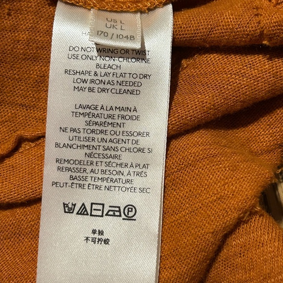 Free People We The Free New Star‎ Distressed Linen Top In Lions Maine - Picture 7 of 9